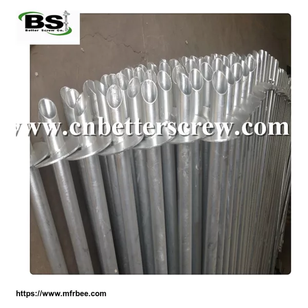 OEM services for round shape helical piers