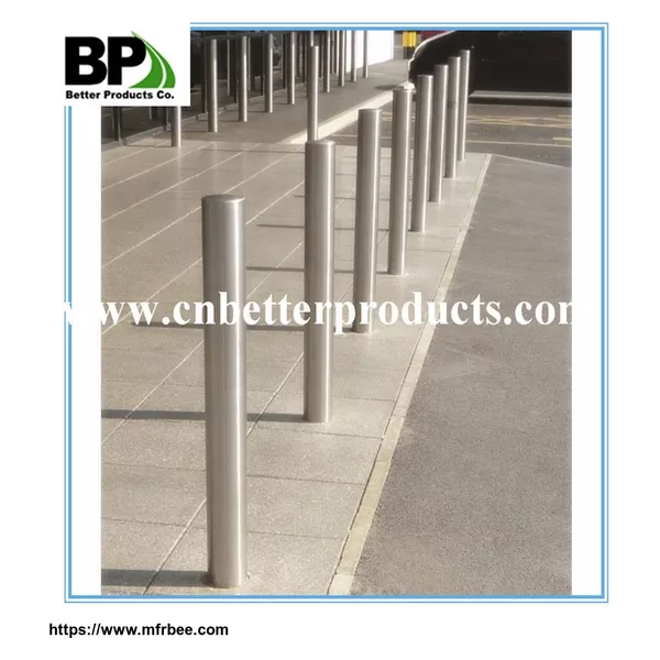 Steel Parking Lot Bollards