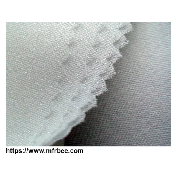 100% polyester woven fusible interlinings used on garment