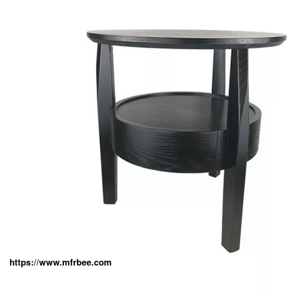 Round Modern Coffee Tea End Table