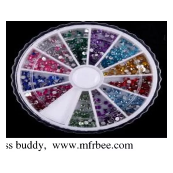 Nail art jewelry, Nail art rhinestone