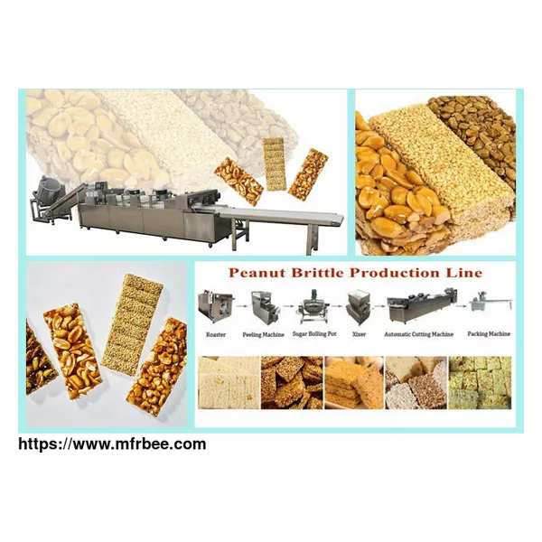 Peanut Candy Production Line | Peanut Brittle Chikki Making Machine