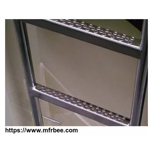 Traction-Grip Ladder Rungs