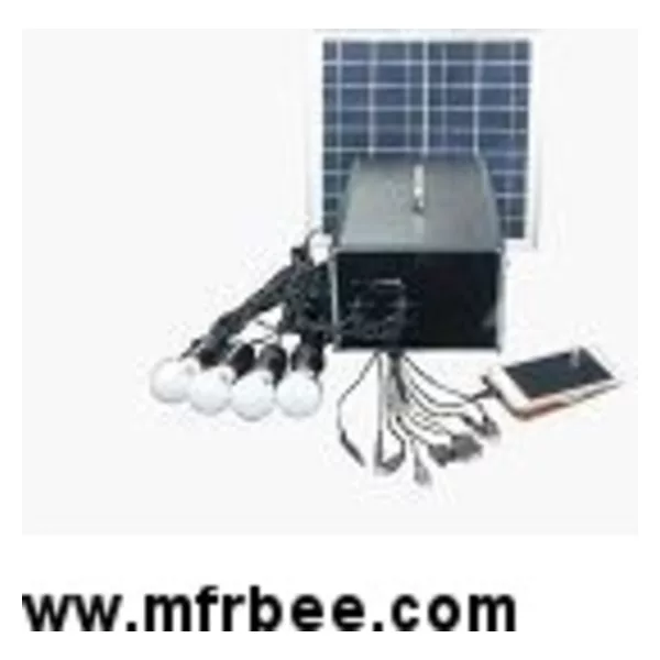 30W Solar DC Lighting Kit