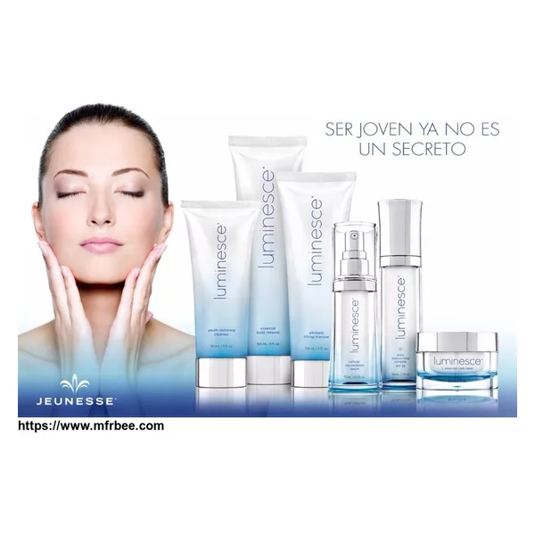 Luminesce anti-aging skin care line