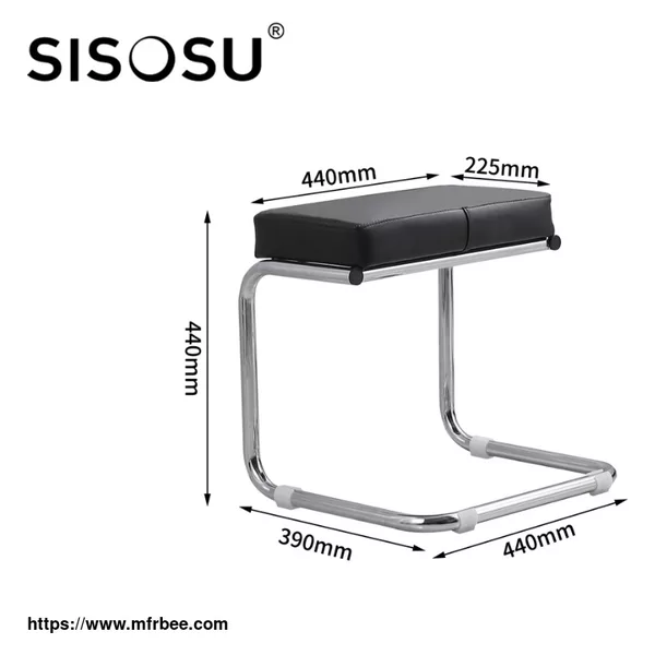 WU18 RECTANGLE CHROME STOOL(COMPACT)