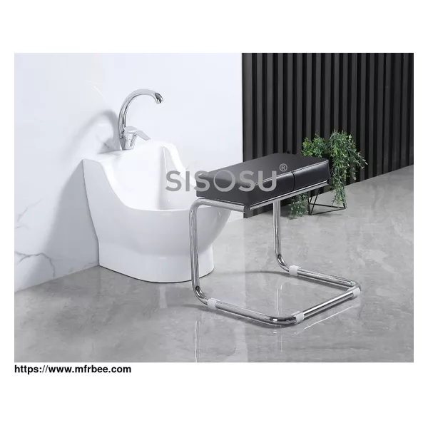 WU12 STEPEASE WUDU BASIN MINI (WITH RECTANGLE CHROME STOOL)