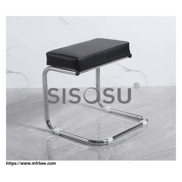 WU18 RECTANGLE CHROME STOOL(COMPACT)