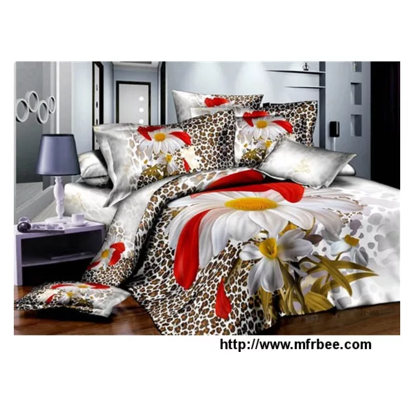 Cozy cotton pretty flowers beddings