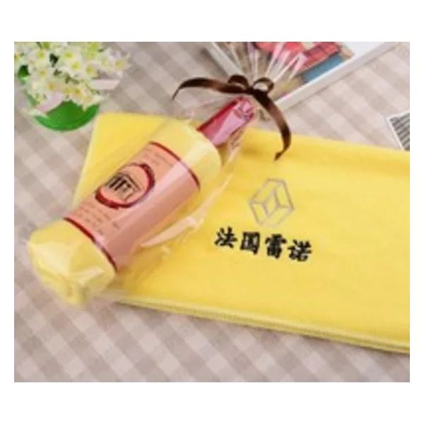 Creative design advertising towel