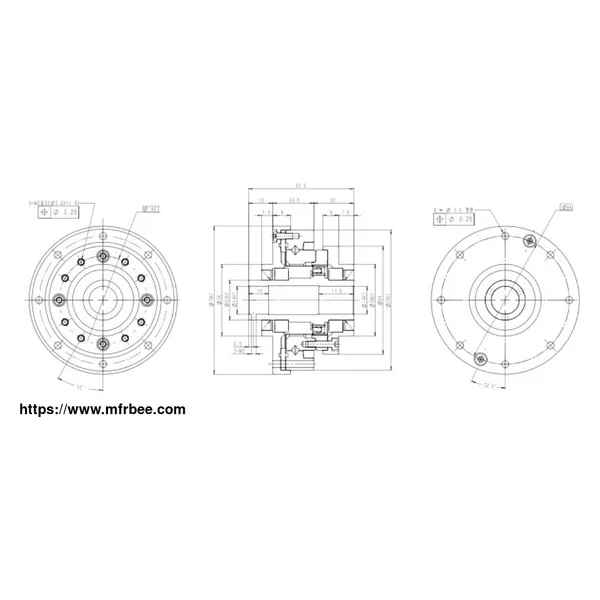 HMHG-Ⅰ Series Unit (Hollow Shaft) Harmonic Gearing