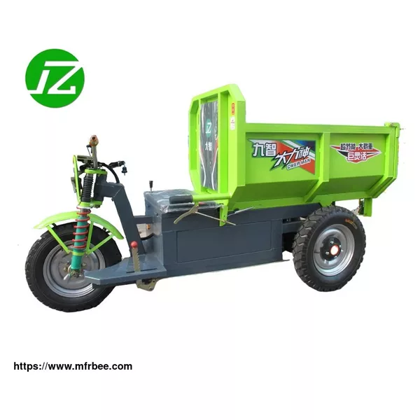 Electric Cargo Tricycle （back door open）