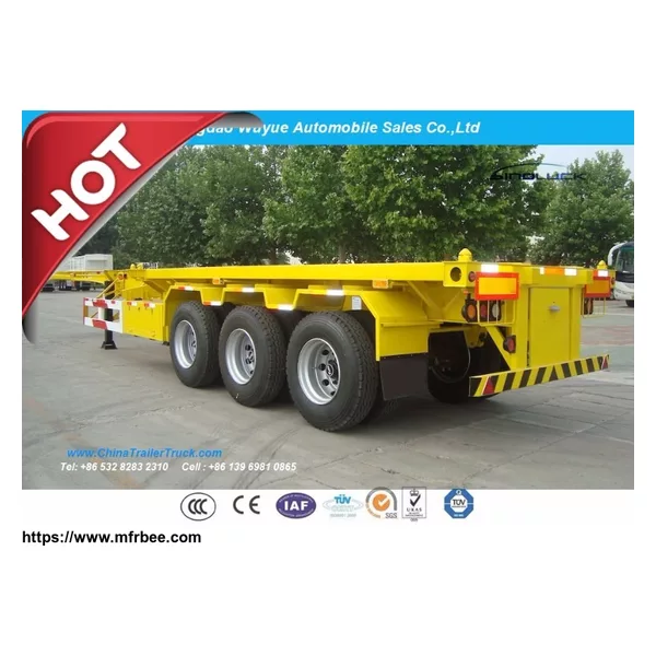 3 Axles 40FT Skeleton Semi Trailer