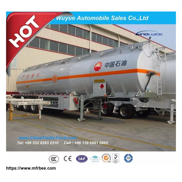 3 Axles 40000 Liters Fuel Tank Semi Trailer