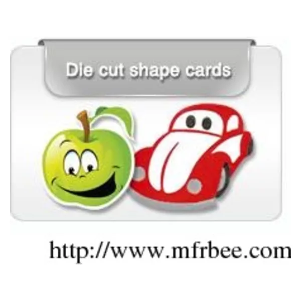 Die Cut plastic Cards