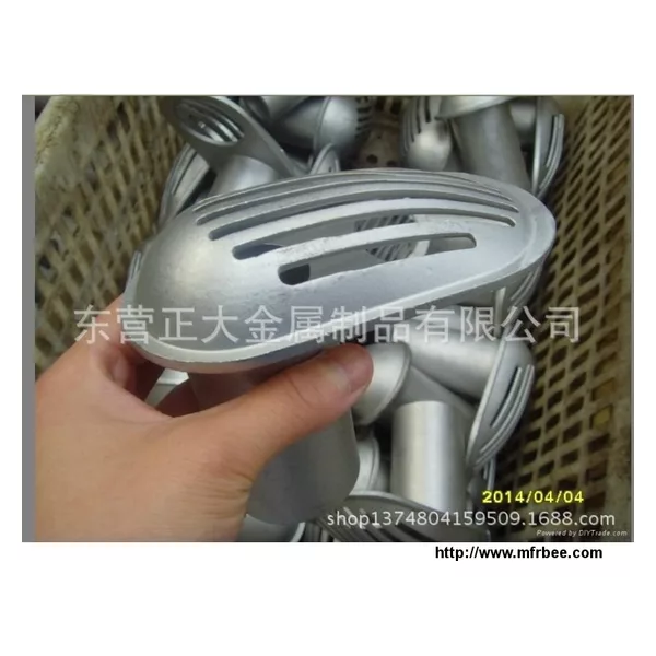 Marine hardware intake strainer
