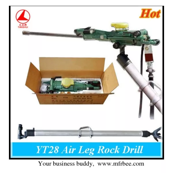 YT28 air leg rock drill