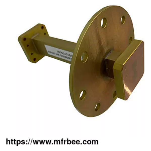 Double Ridged Waveguide Bulkhead Feedthrus