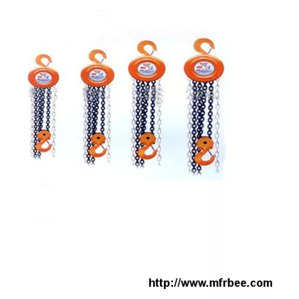  hand operated chain hoist