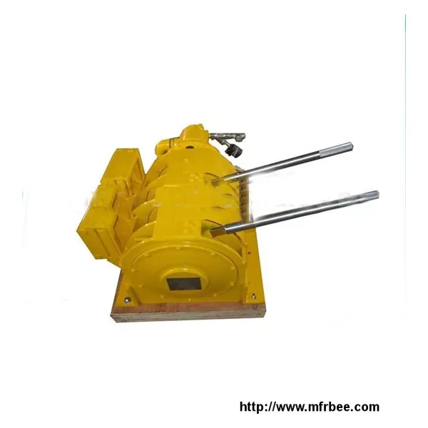 Double drum Air Scraper winch