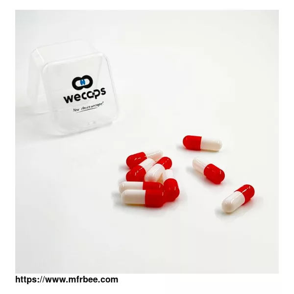 00# Gem Red And White ETO/TIO2 Free Capsules