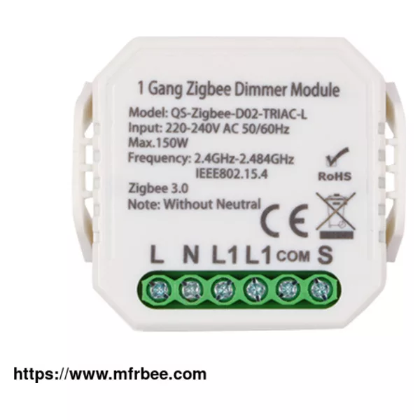 1 Gang Zigbee Dimmer Module