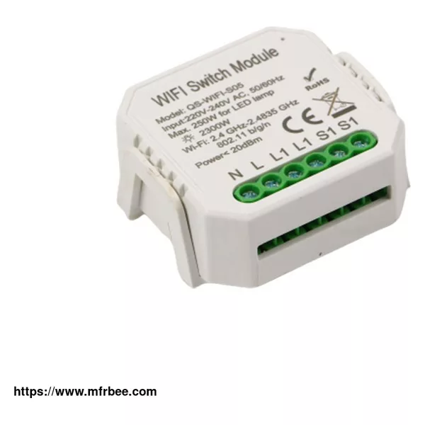 Wi-Fi Switch Module With Energy Monitor