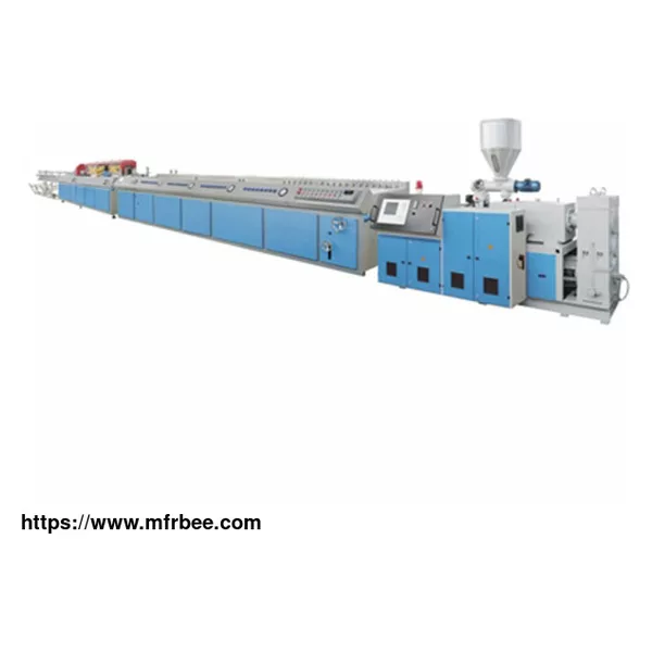 PVC/PE/PP Wood-plastic Profiled Material Production Line