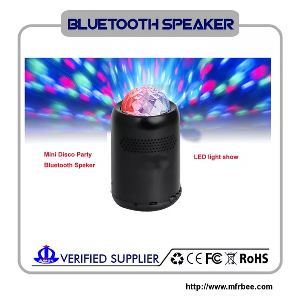 Rotating Magic Ball Bluetooth Speaker