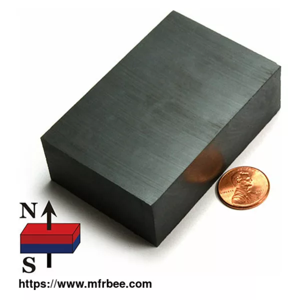 Big Ceramic(Ferrite) Block Magnets 3"X2"X1"(76.2x50.8x25.4mm)