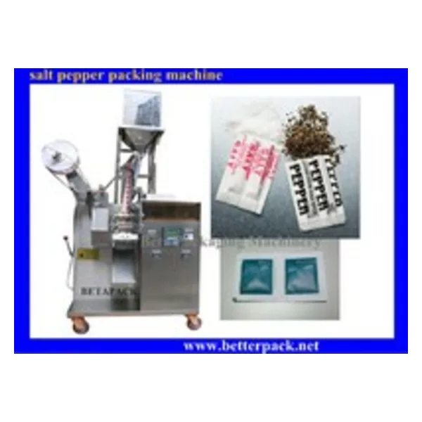 BT-40B-2 Salt-pepper twin pack machine seasoning sachets packing machine
