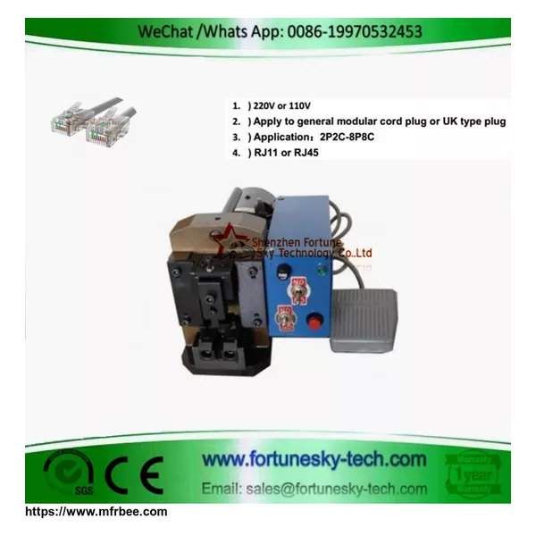 RJ45 Crimping Machine