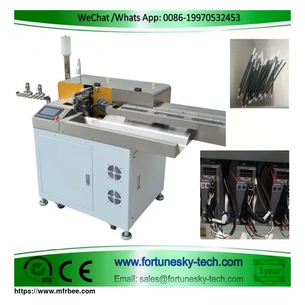 Automatic Wire Multi Cut Strip Twist Both-Ends Tinning Machine