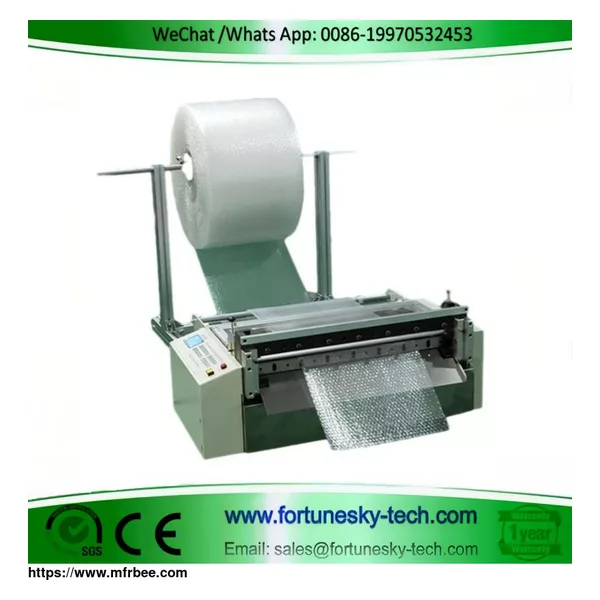 Automatic Air Bubble Poly Film Cutting Machine