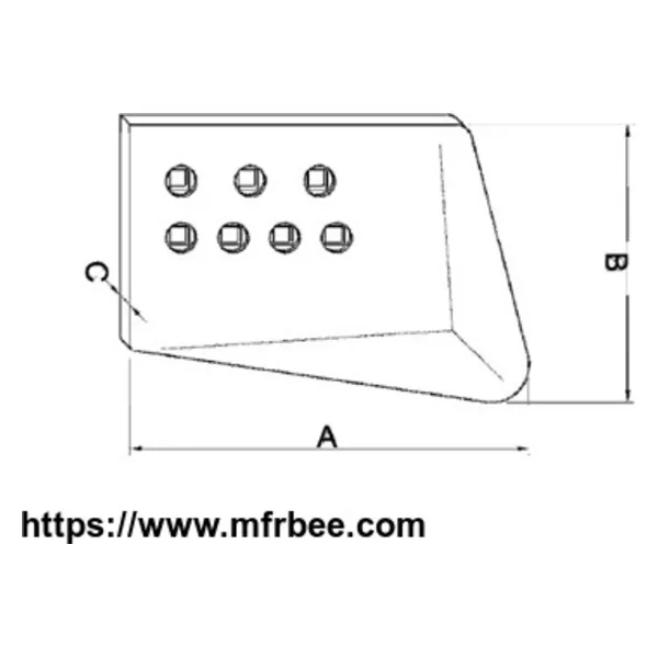 HC Dozer end bit Caterpillar bulldozer end bit 144-70-11180