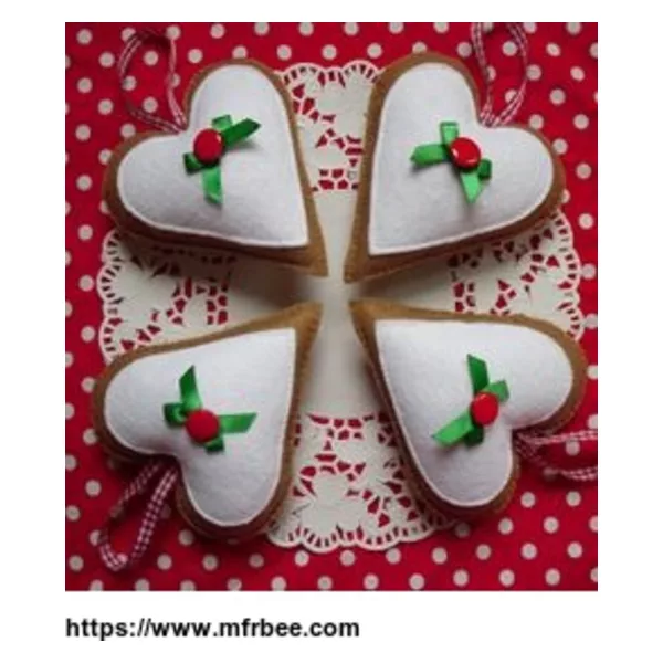 wool felt Christmas ornaments