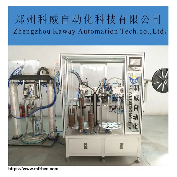 KAWAY KWQ-125/180 full automatic/semi-automatic flap disc forming machine