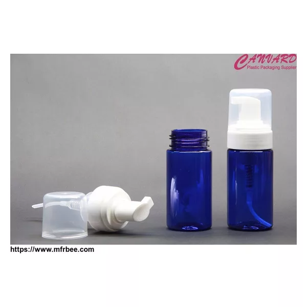 100ml blue foam pump bottle