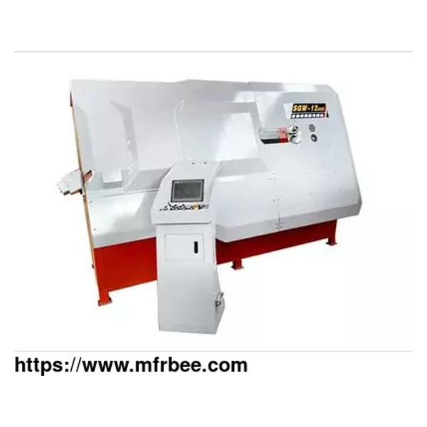Full Automatic CNC Steel Bar Hoop Bending Machine