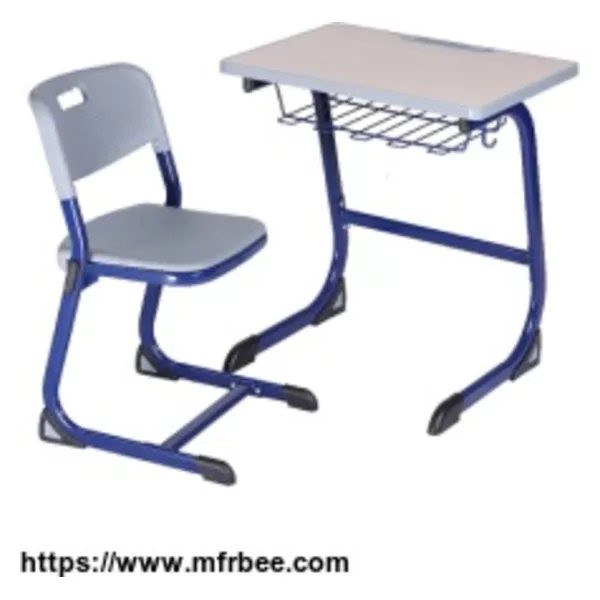 Cheap School Furniture Single Desk and Chair