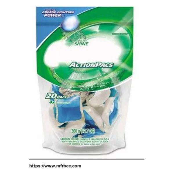 Plastic Stand Up Cleaner Powder Bags