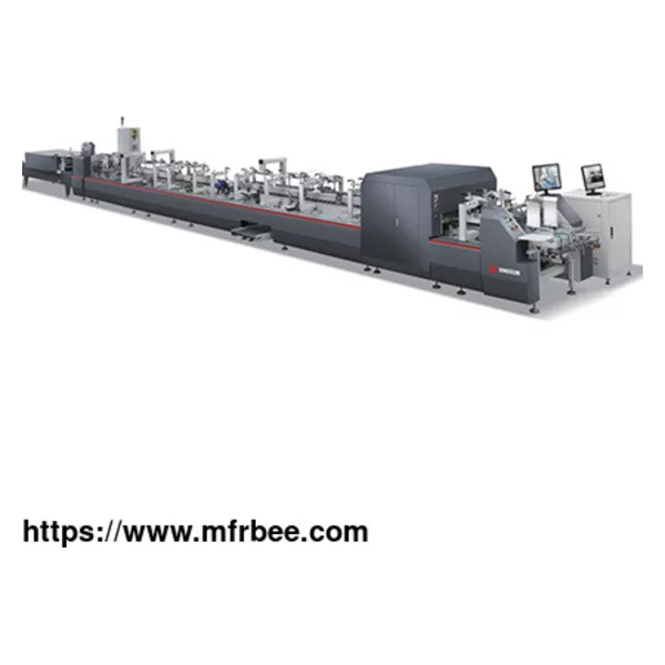 Automatic High-speed Folder Gluer Machine with Inspection
