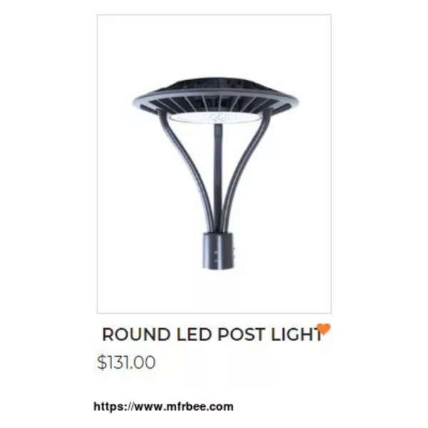 ROUND LED POST LIGHT($131.00)