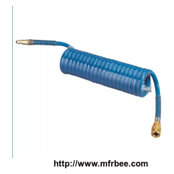 PU RECOIL HOSE WITH 1/4"BODY QUICK COUPLER