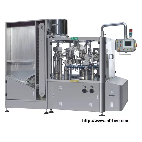 High-speed Double Heads Tube Filler And Sealer Zhf-160