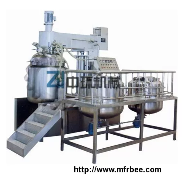 Zrj-500l Cream Vacuum Emulsification Blender