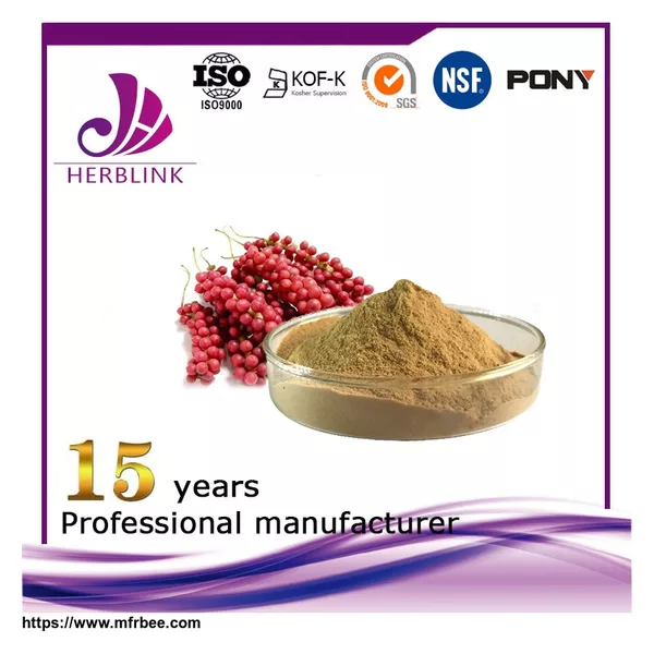 Schisandra chinensis Extract Schisandrins food