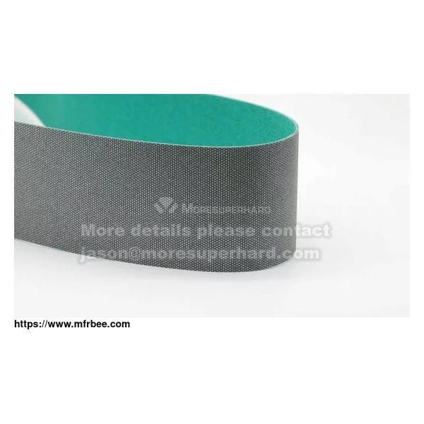 Electroplated abrasive belts