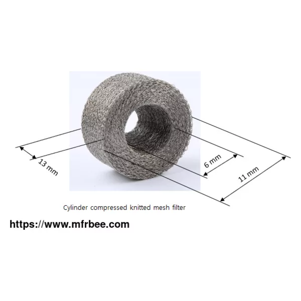 Compressed Knitted Mesh