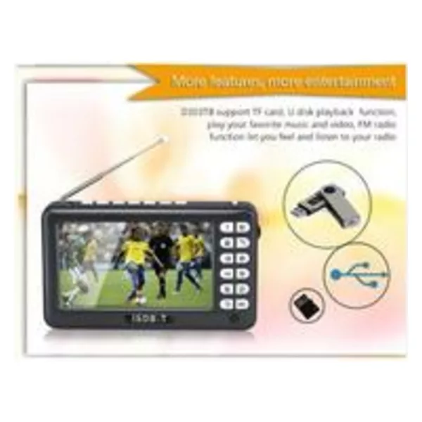 4.3 inch mobile portable tv ISDB
